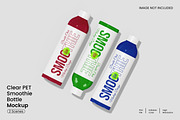 Smoothie Bottle Mockup, a Packaging Mockup by Unerispace (Thumbnail 1 of 4)