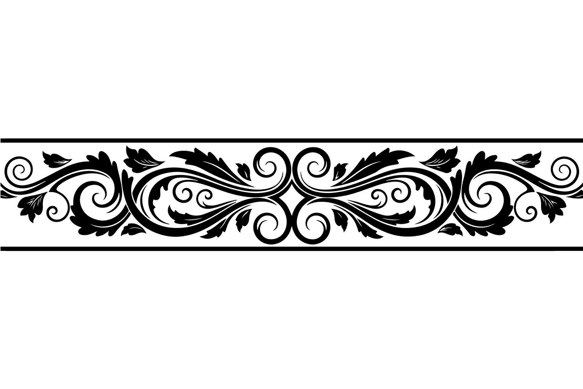 Vintage Floral Divider Bundle, a Decorative Illustration by Designer_Momina (Photo 13 of 21)