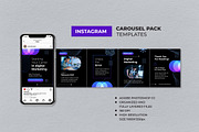 Blue Marketing Instagram Carousel, a Social Media Template by UICreative (Thumbnail 1 of 4)