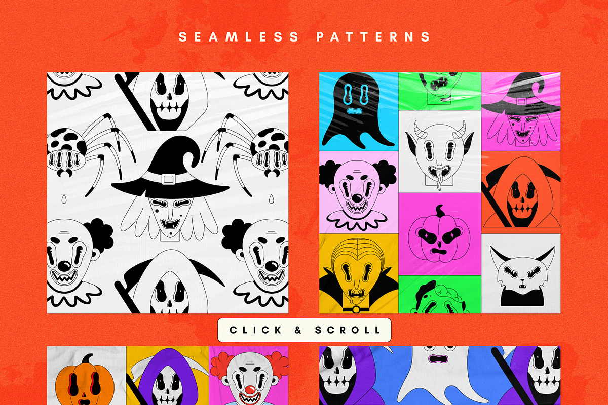 BOO! - Halloween Collection, a Seasonal Illustration by Leila Divine (Photo 15 of 19)