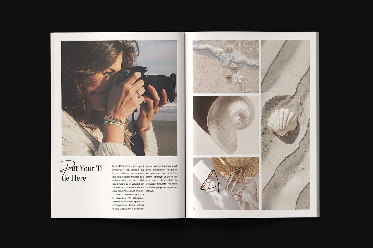 Photo Album Book Template, a Magazine Template by ArtisanaAura (Photo 6 of 14)