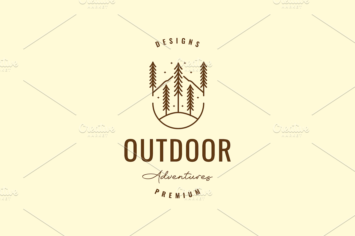 mountain outdoor adventure logo, a Branding & Logo Template by devastd