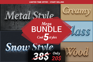 BUNDLE - Cool 5 Styles