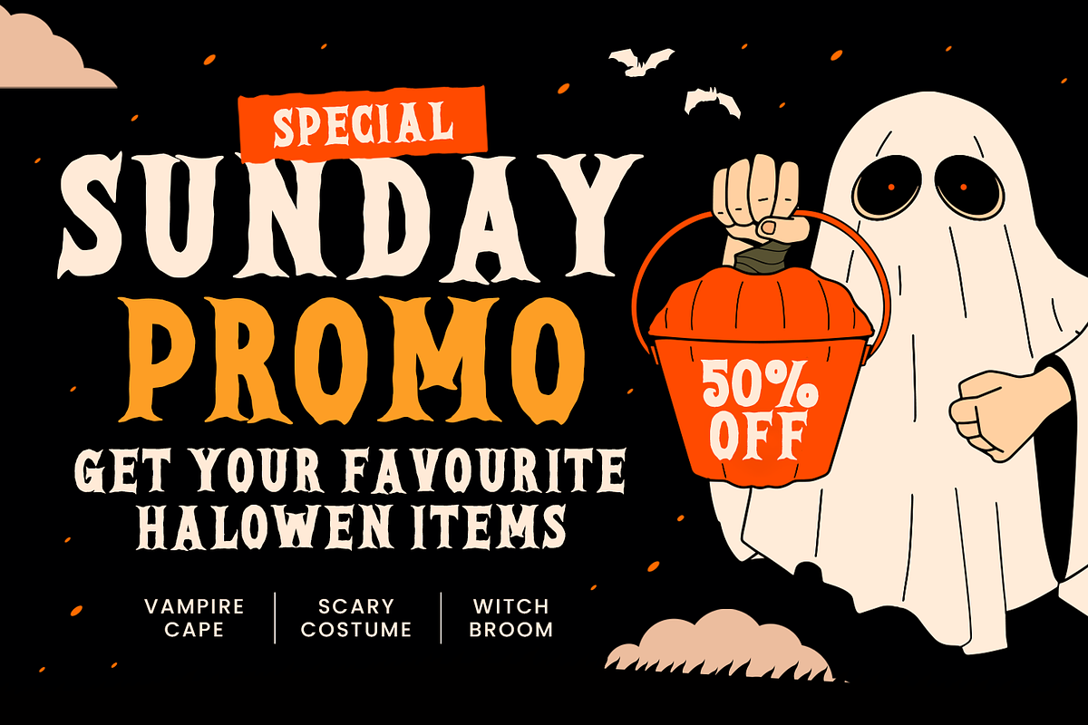 Halloween Font - HALLOWEEN DARKNESS, a Handwritten Font by Umitype (Photo 7 of 8)