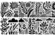 Vintage Fruits Folk Art, a Decorative Illustration by devastd (Thumbnail 20 of 27)