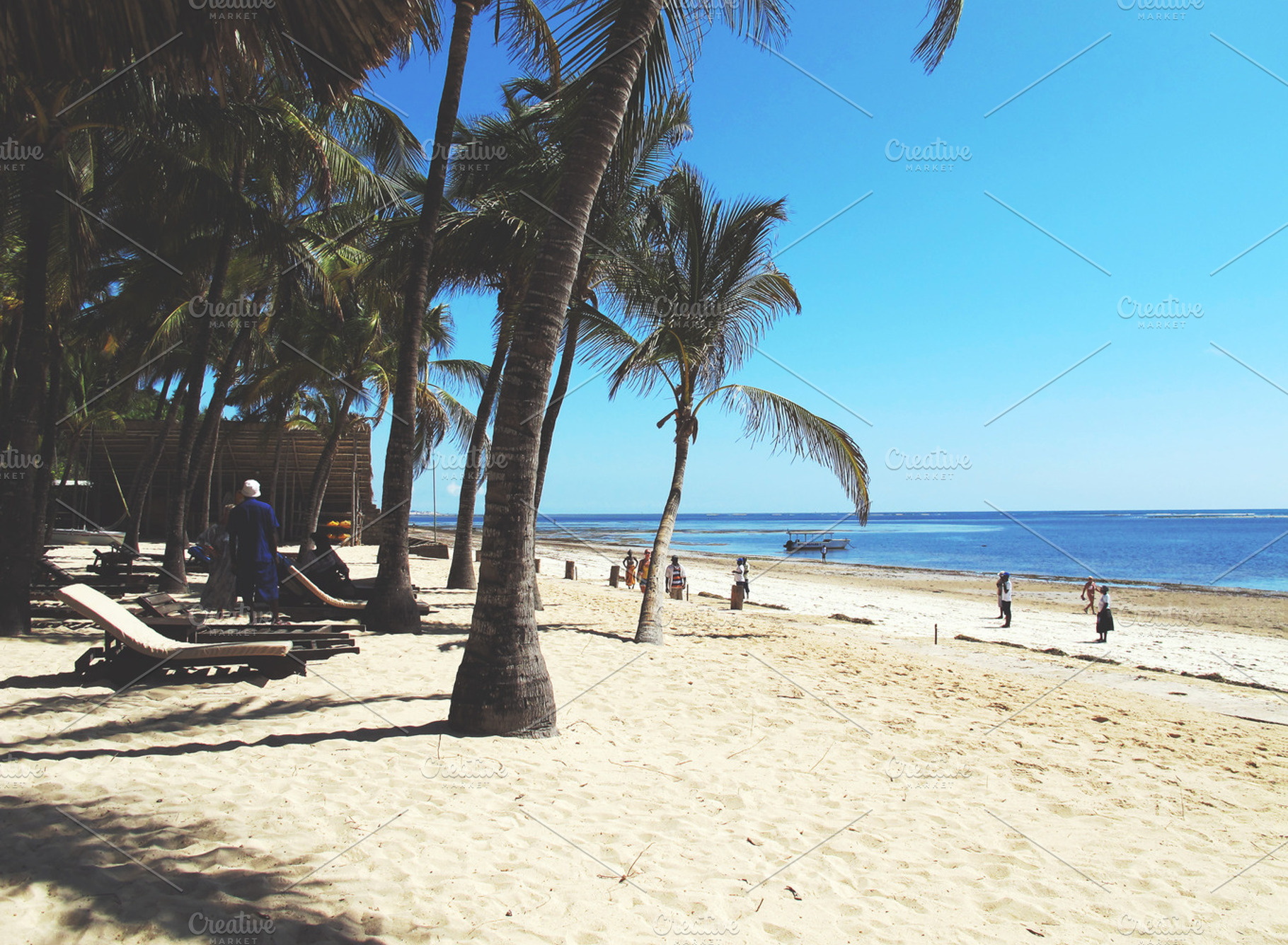 Beach in Kenya