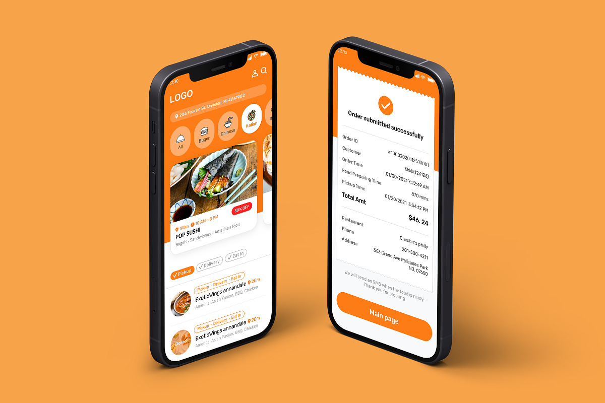 ecommerce App UI Kit, an UI Kit Template by Design Present (Photo 3 of 5)