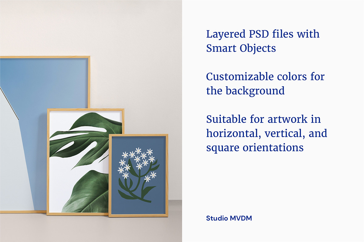 Minimal Frame Poster - Mockup Bundle, a Product Mockup by Studio MVDM (Photo 3 of 8)