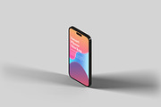 iPhone 14 Pro Mockup Set, an iPhone Mockup by Modern Studio (Thumbnail 3 of 13)