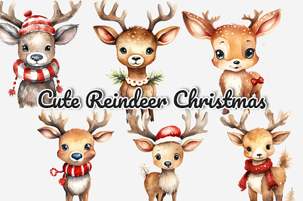 Cute Reindeer Christmas