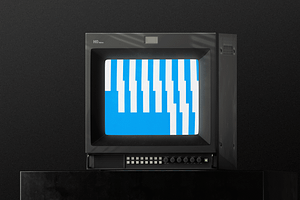 PVM CRT Video Monitor Mockup