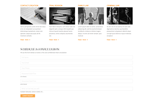 Law Offices - Simple HTML Template