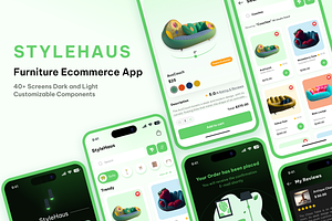 StyleHaus - Furniture App, an UI Kit Template by MUIs