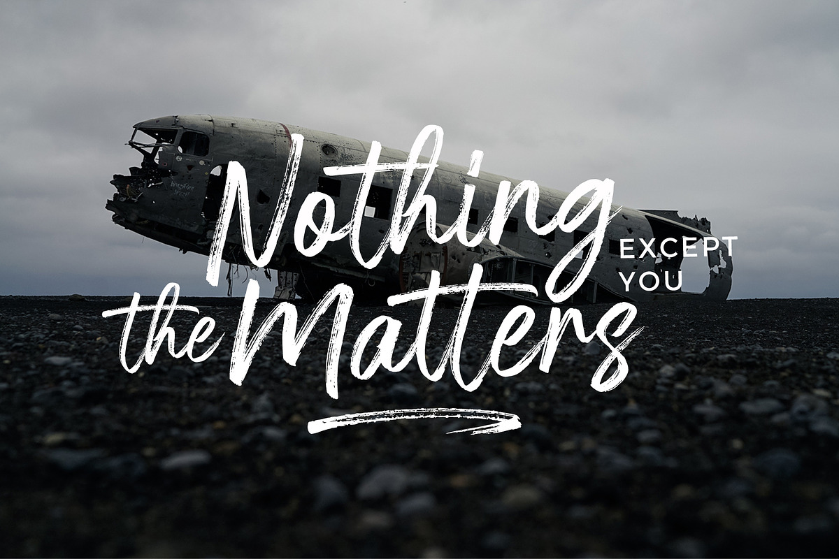 Nervous Brush Font, a Script Font by trustha (Photo 2 of 15)
