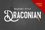 Draconian, a Font by madeDeduk (Thumbnail 9 of 9)