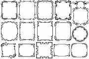 Vintage frames, a Pattern Graphic by LineworkStock (Thumbnail 2 of 12)