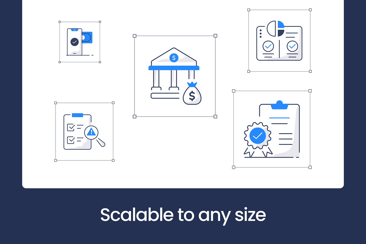 Digital Business Line Bundle Icons, an Outline Icon by Vectors Market (Photo 5 of 11)