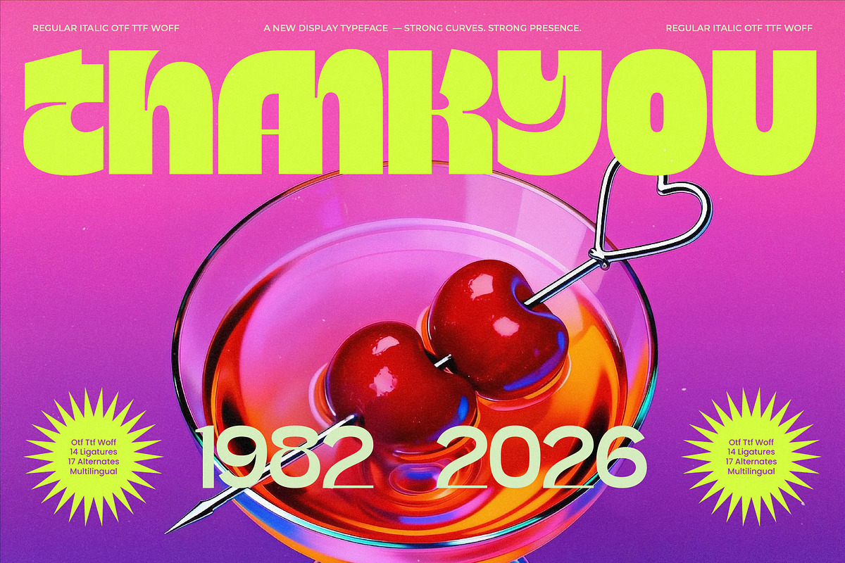 Bangkoq Bold Modern Display Font, a Sans Serif Font by timelesstype.co (Photo 20 of 20)