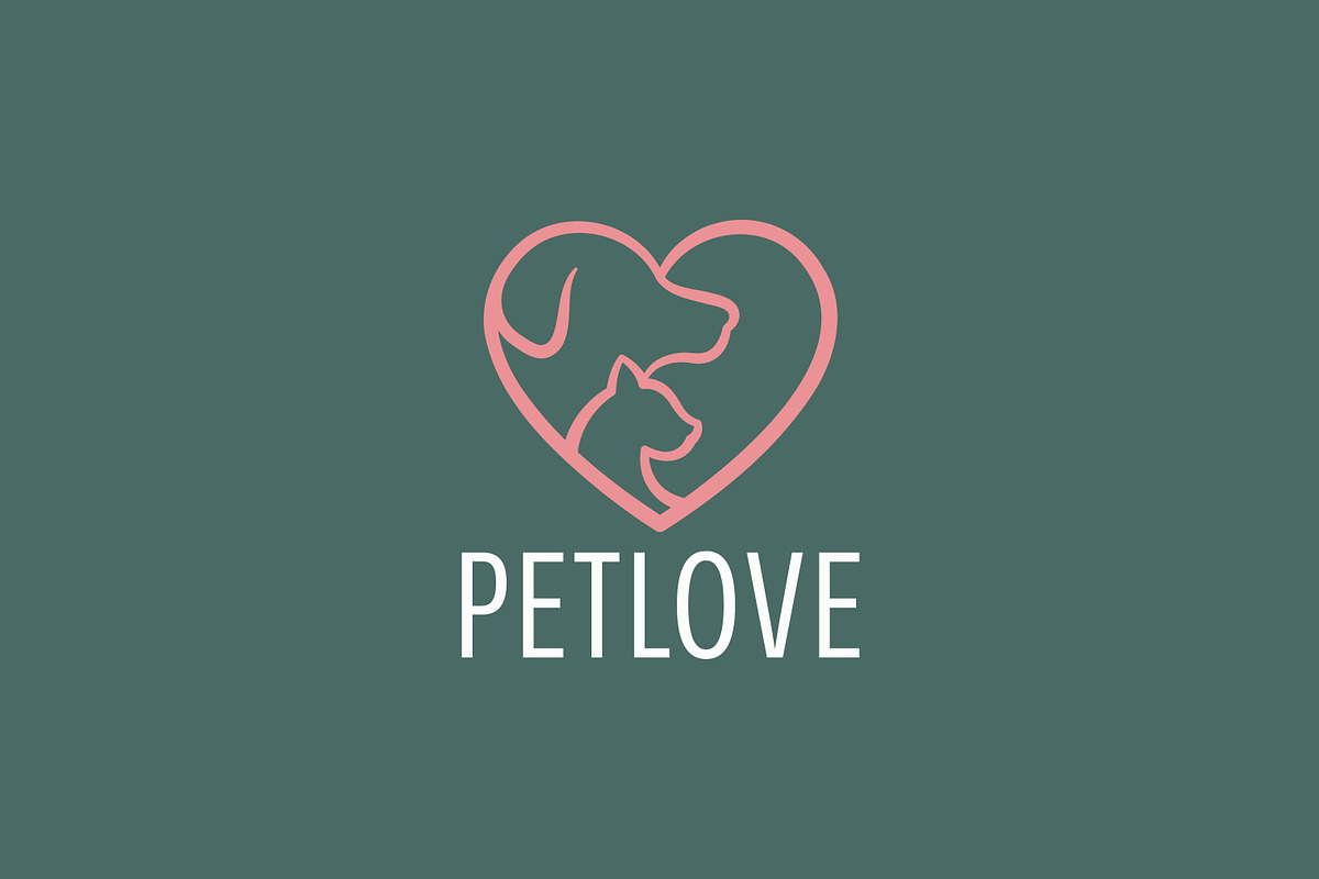Creative Pet Care Love Logo, a Branding & Logo Template by Signatoro (Photo 3 of 3)