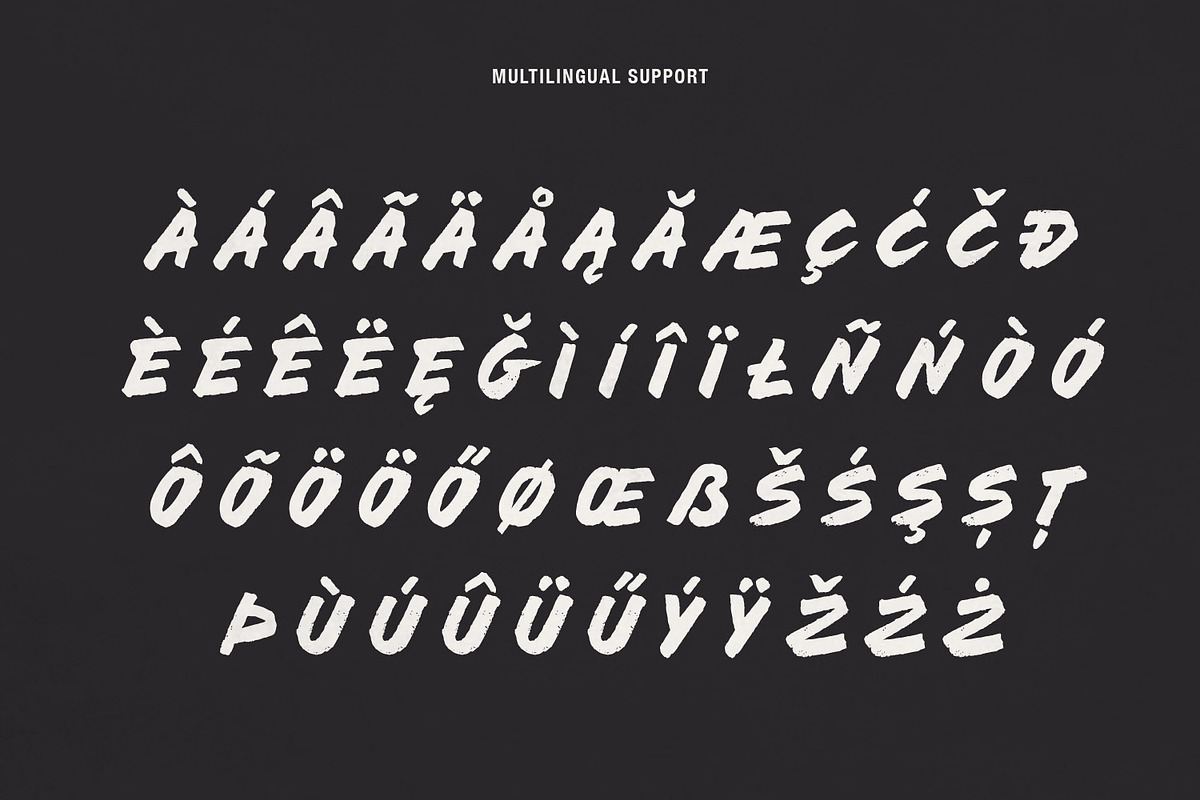 Rogue Legends - Brush Font, a Handwritten Font by Andrey Sharonov (Photo 19 of 21)