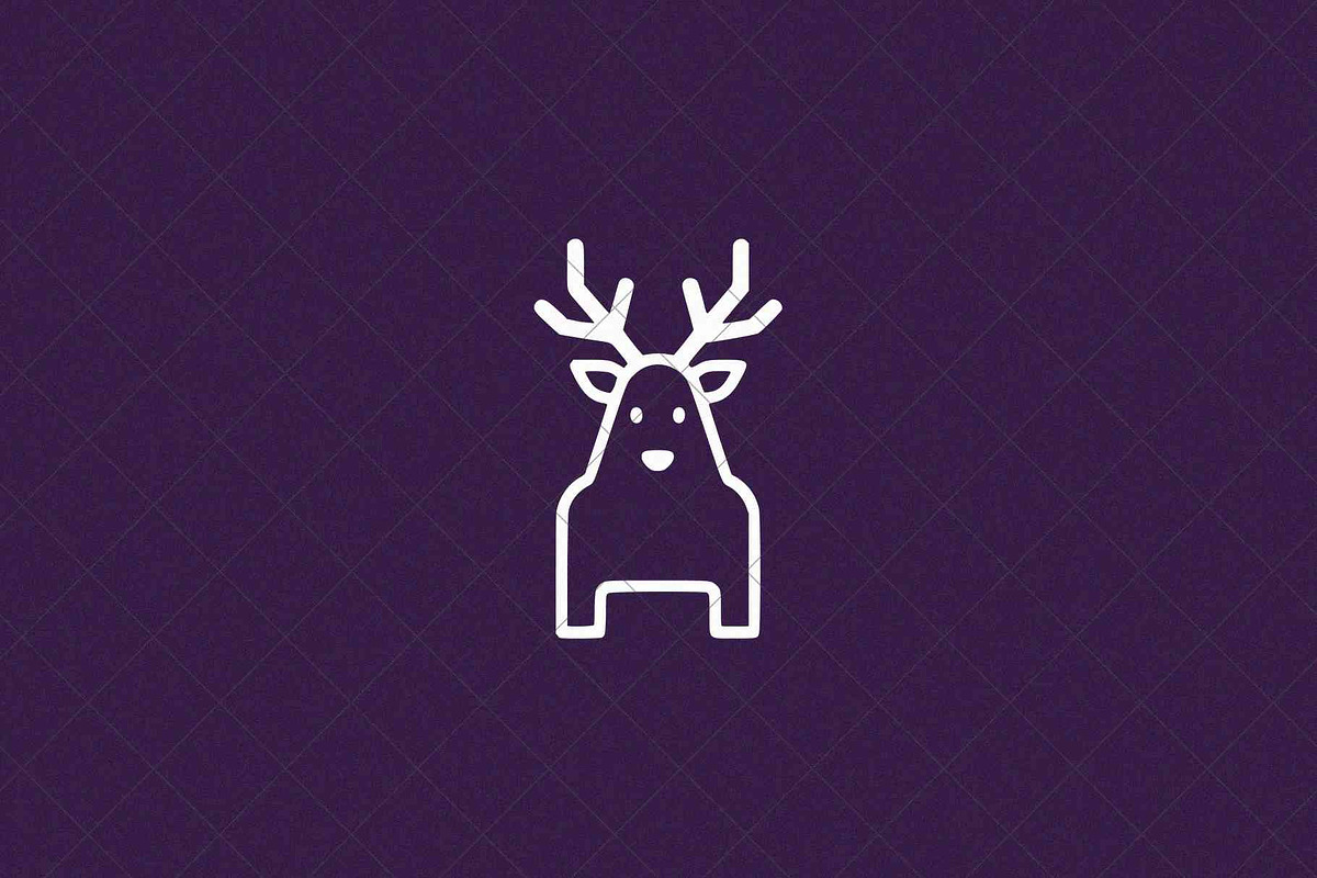 Minimalist Deer Icon Animal, an Animal Illustration by Vectorium Studio (Photo 3 of 4)