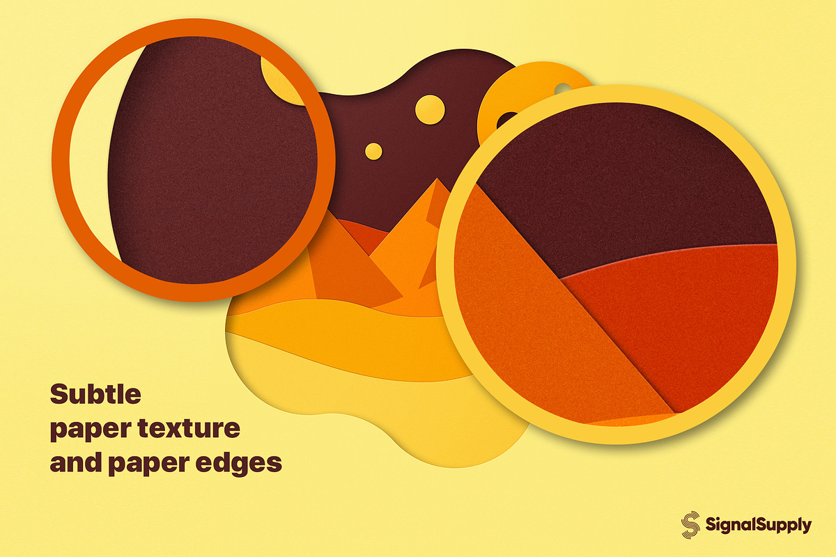 Paperla Paper Cut Effect Generator, a Texture Graphic by SignalSupply (Photo 3 of 7)