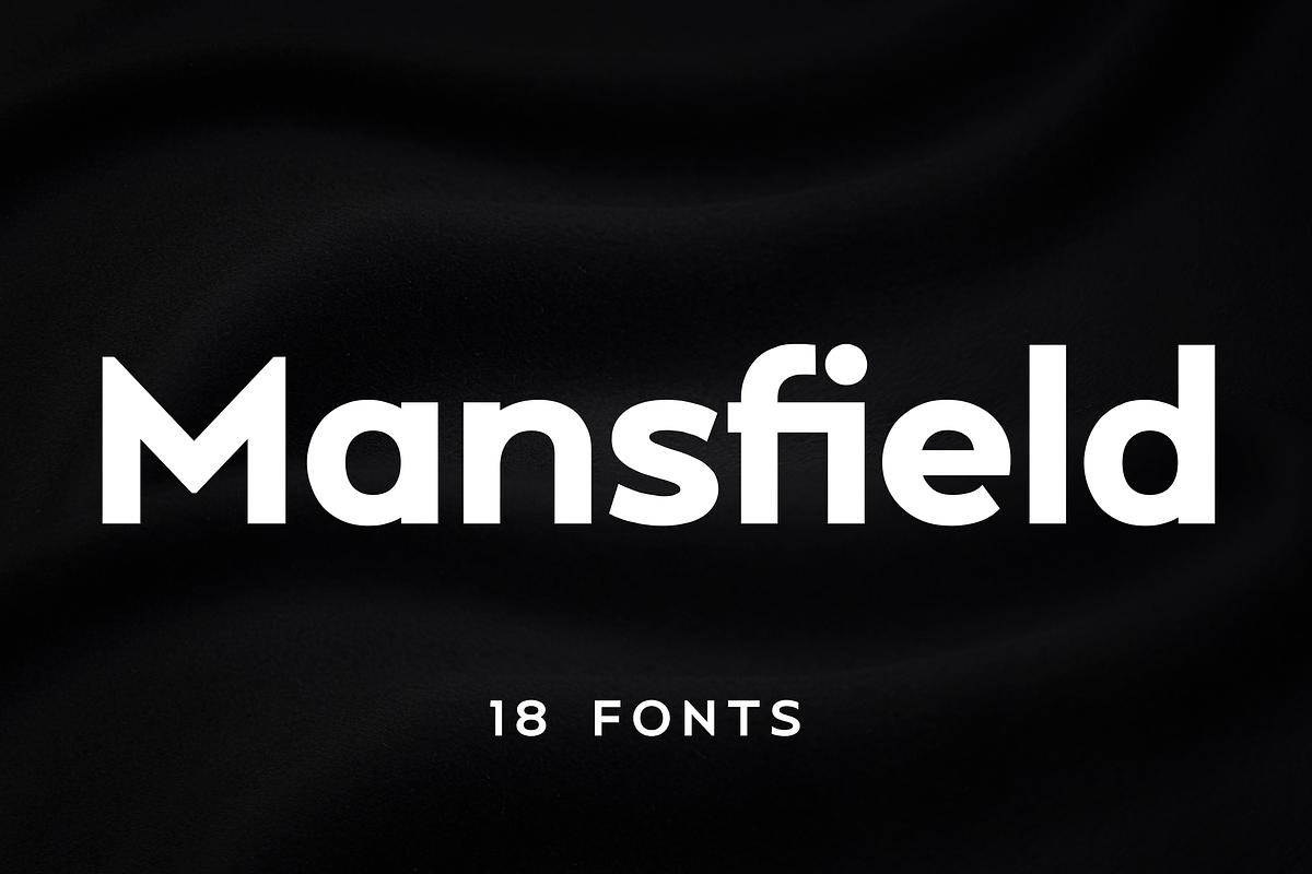 Mansfield - Geometric Sans Serif, a Sans Serif Font by Umitype (Photo 1 of 10)