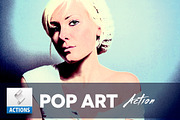 Pop Art Photoshop Action, an Action Add-On by IngeniousArtist (Thumbnail 1 of 5)