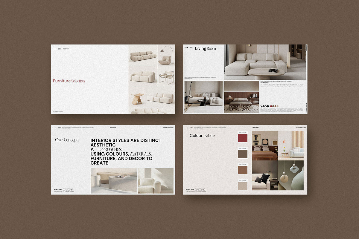 CASA | Interior Design Presentation, a Presentation Template by Studio Industry (Photo 2 of 12)