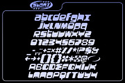 Byteblast Typeface, a Sans Serif Font by MightySHORT (Thumbnail 3 of 4)