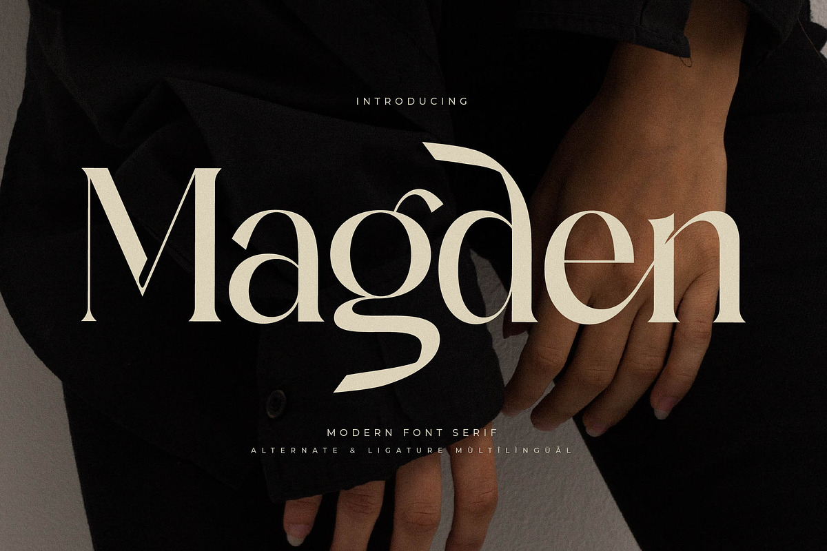 Magden Modern Font Serif, a Serif Font by Storytype Studio (Photo 1 of 15)