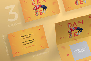 Business Cards Dancing School