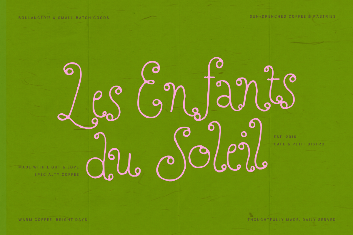 Perfect Sprouts | Whimsical Font, a Handwritten Font by type peace (Photo 15 of 20)