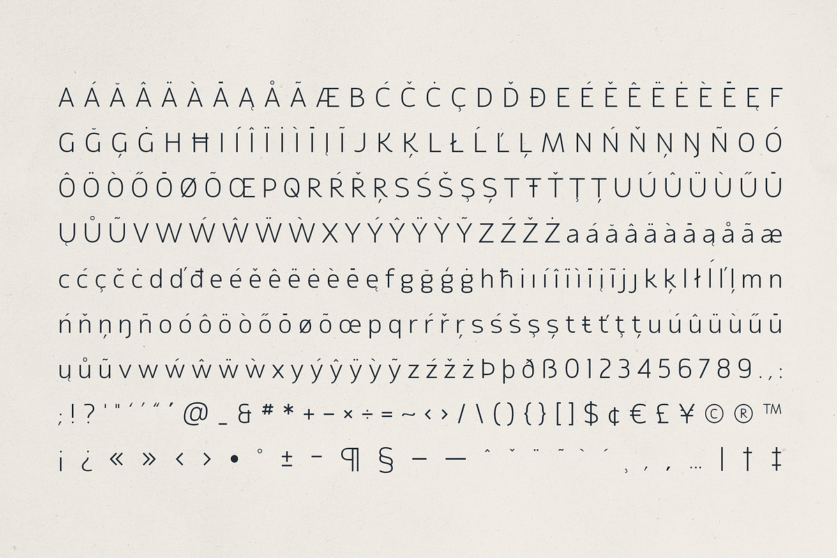 Tekoro – Sans Serif Typeface, a Font by Only Fonts (Photo 10 of 11)