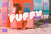 PUFFY POP BUBBLE FONT DUO, a Handwritten Font by Artcoast Fonts (Thumbnail 2 of 12)