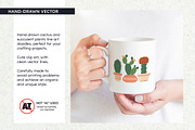 Cactus & Succulent Clip Art, an Object Illustration by insemar (Thumbnail 2 of 4)
