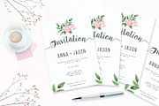 Rosehip Watercolor Wedding Invite, an Invitation Template by Love Design (Thumbnail 6 of 7)