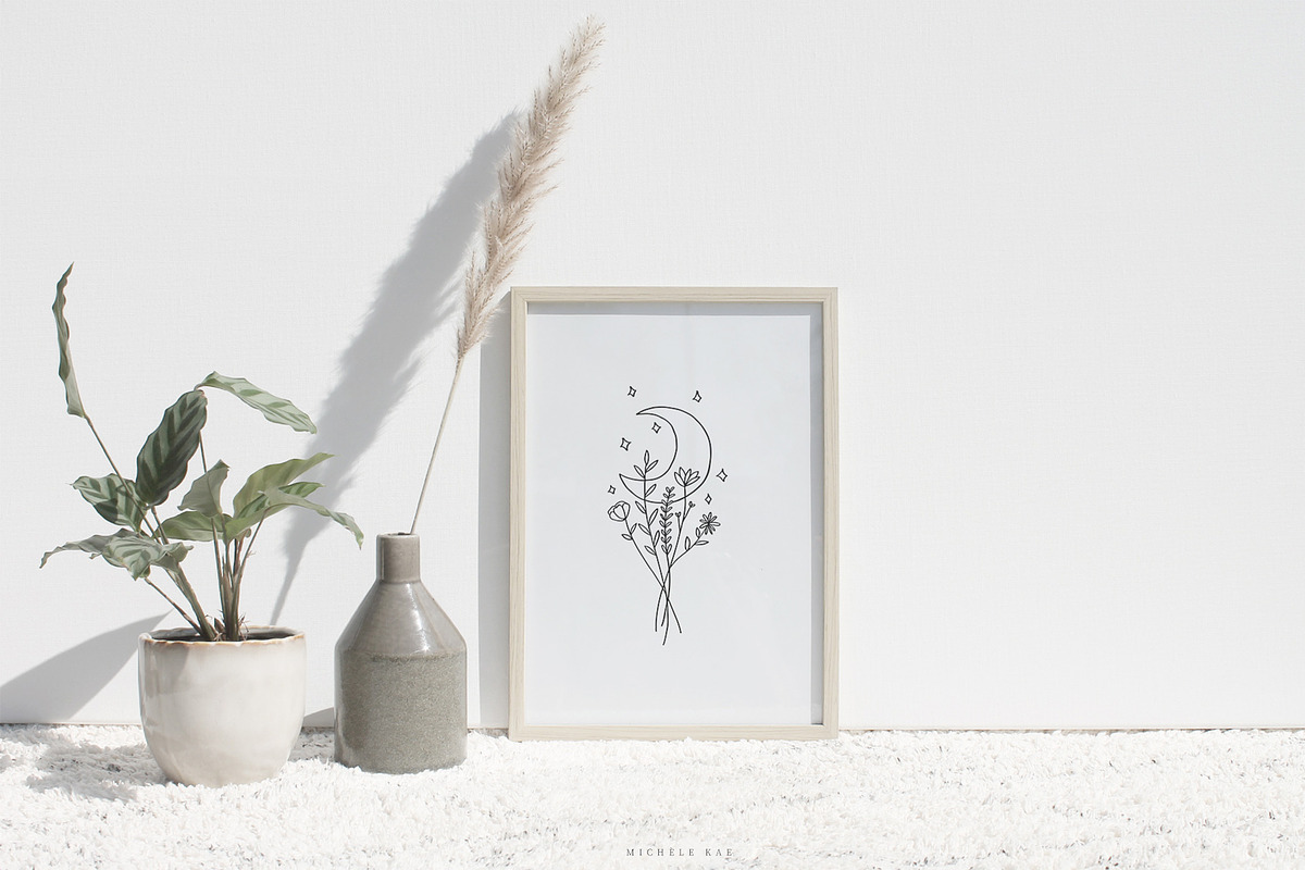 Logo Elements Mystical, a Work Illustration by Michèle Kae (Photo 2 of 5)