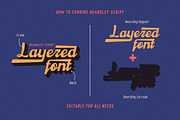 Boardley Script - Layered Font, a Script Font by Craft Supply Co. (Thumbnail 4 of 10)