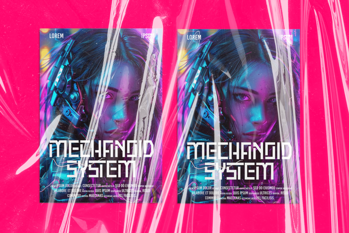 Quantum Sector Cyberpunk Techno Font, a Font by PutraCetol Studio (Photo 3 of 5)