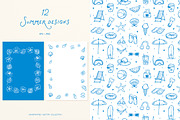 Time For Vacation Whimsical Set, an Object Illustration by ViktoriyaD (Thumbnail 8 of 15)