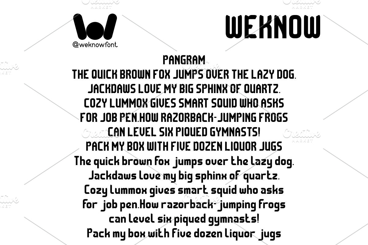 Checkmate font, a Sans Serif Font by weknow (Photo 6 of 8)