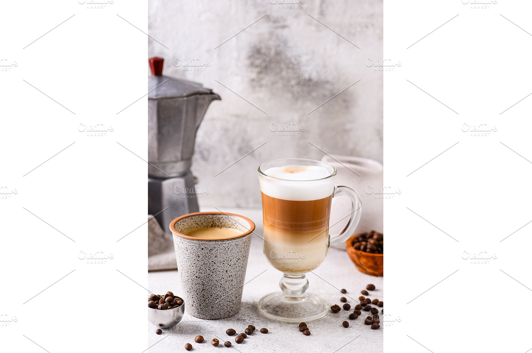 Espresso and cappuccino. Different, a Food & Drink Photo by Yulia Furman