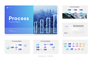 Process Flow Diagram PowerPoint, a Presentation Template by Pixslides (Thumbnail 6 of 7)