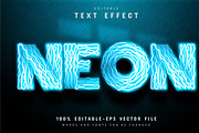 40 Neon text effect editable, a Plug-in Add-On by Aglonemadesign (Thumbnail 2 of 20)