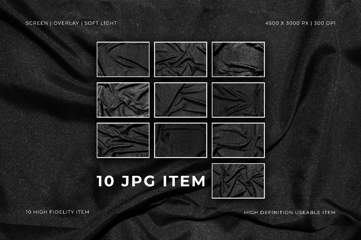 Black Velvet Fabric Texture, a Texture Graphic by Pitchlook.Studio (Photo 2 of 2)