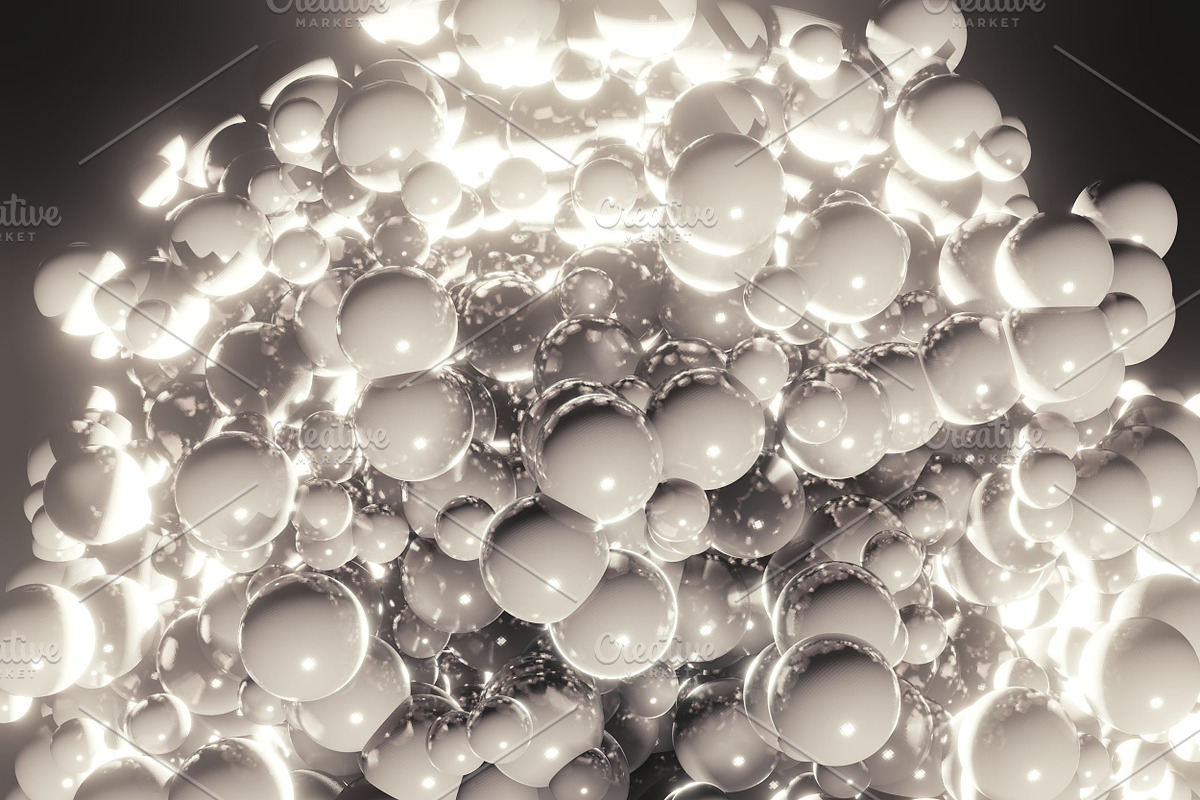 White Sphere Particles Backgrounds, a Texture Graphic by The_DrX (Photo 6 of 13)
