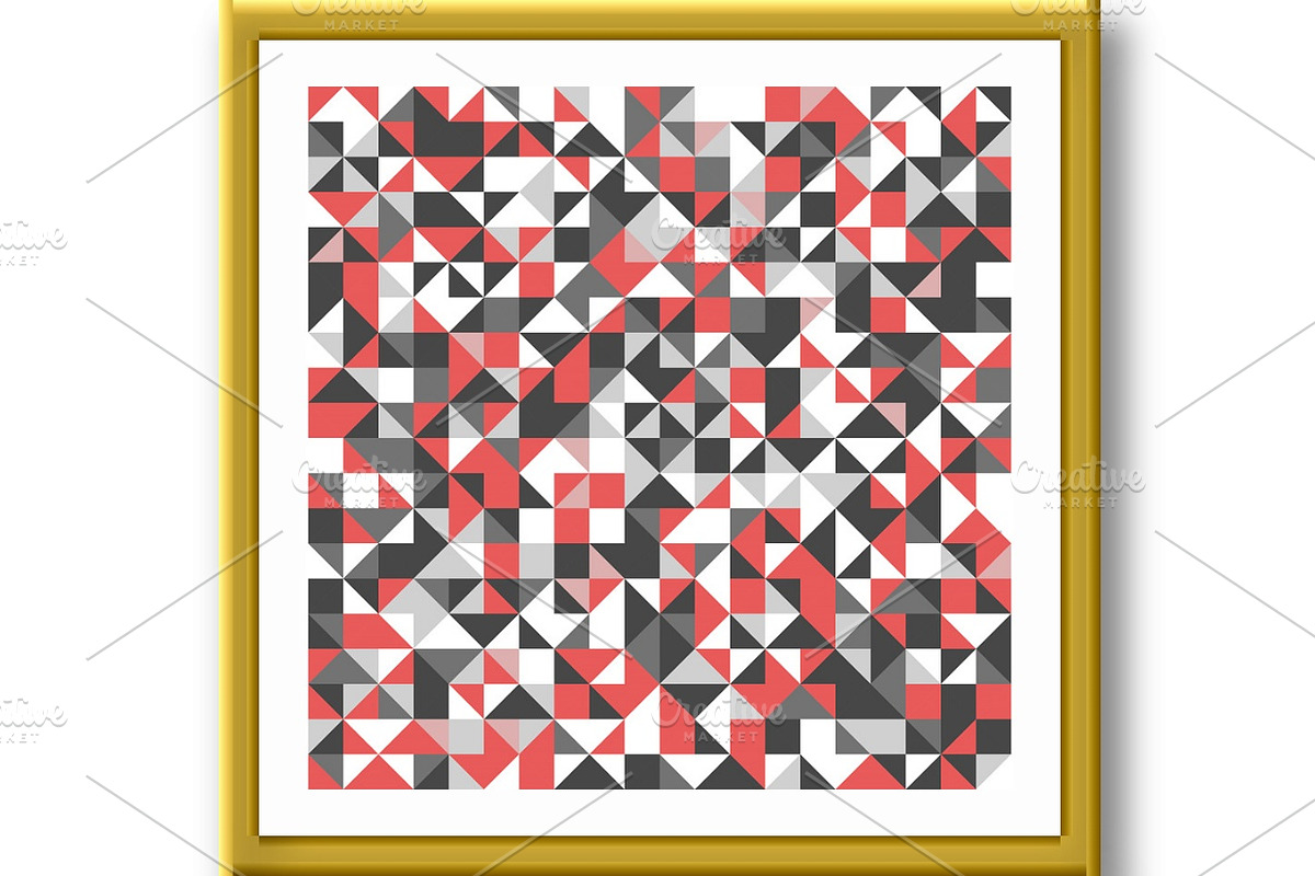 Geometric Seamless Vector Abstract, a Pattern Graphic by FineArtStudio (Photo 2 of 3)