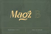 Milestone Modern Classic Font, a Serif Font by Lettertype Studio (Thumbnail 6 of 10)