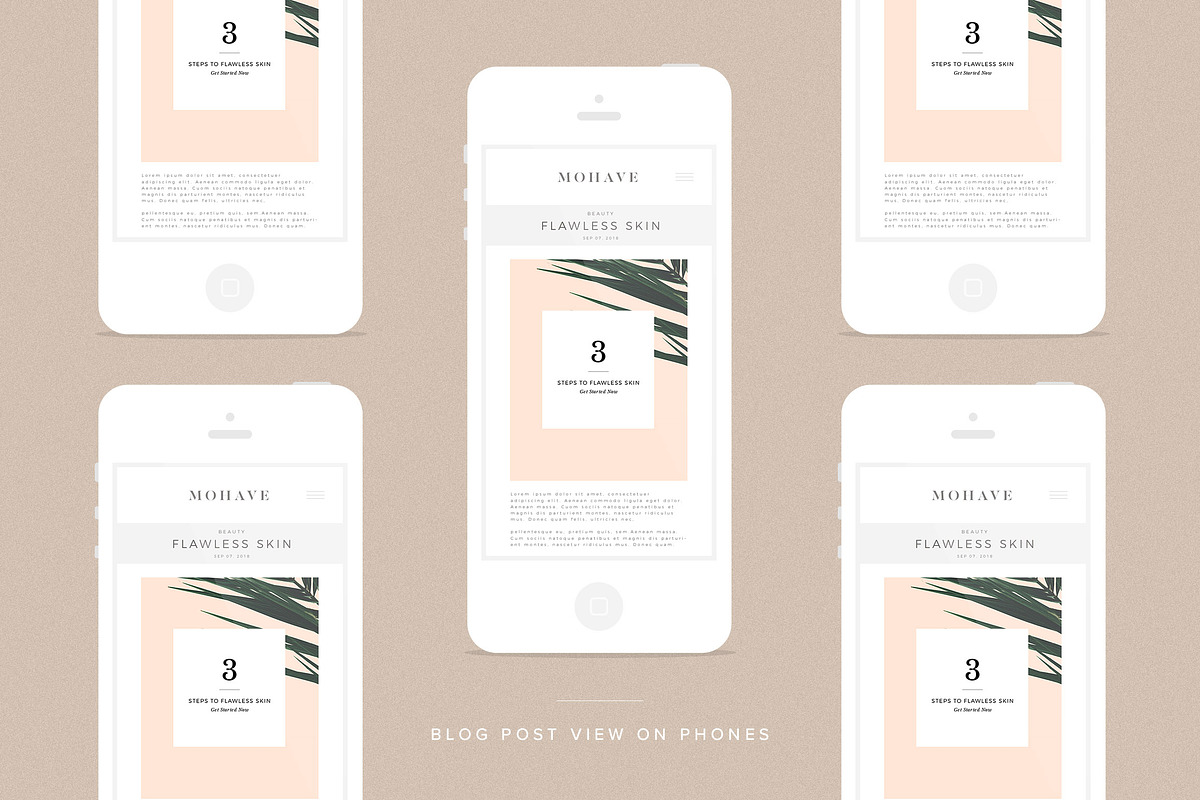 Mohave Blogger Pack, a Social Media Template by 1948 Creative Co. (Photo 3 of 8)